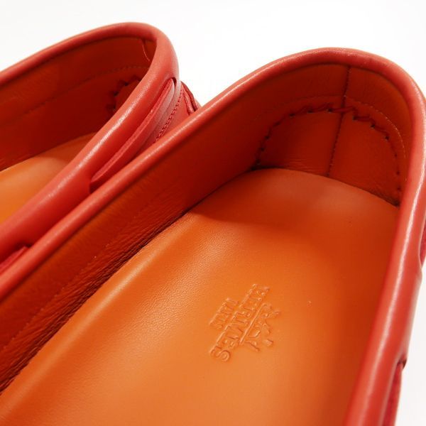 HERMES モカシン アーヴィング irving ドライビングシューズ #38 24.5
