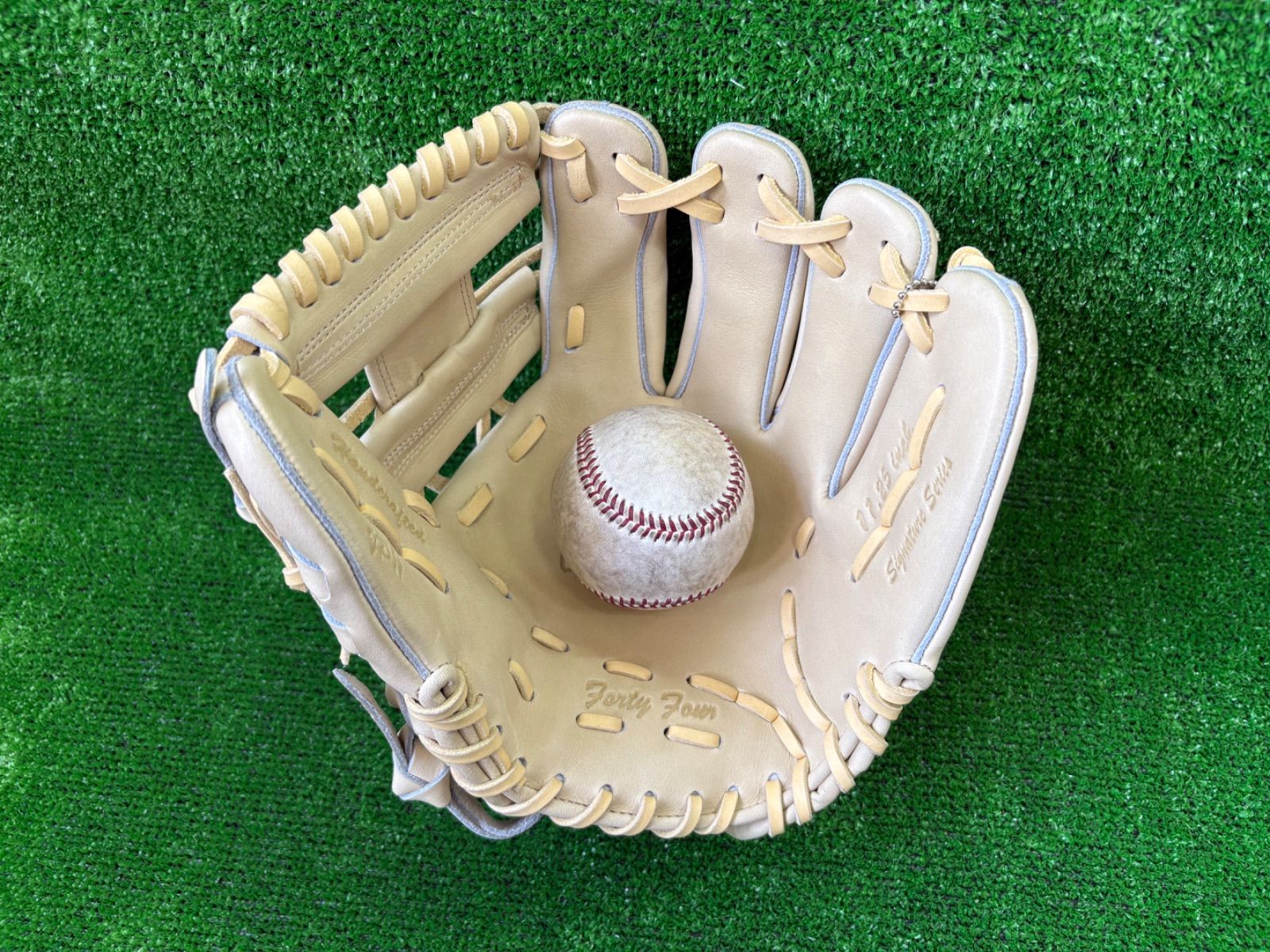 44 【フォーティーフォー】 オーダーグラブ 硬式 軟式 兼用 新品