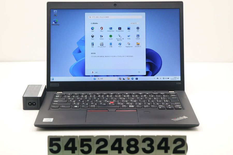 Lenovo ThinkPad X390 Core i5 10210U 1.6GHz/8GB/256GB(SSD)/13.3W/FWXGA(1366x768)/Win11 【545248342】