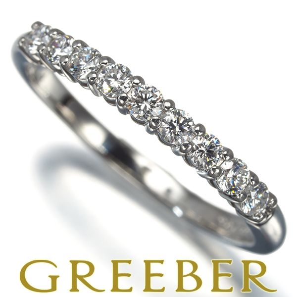 ティファニー リング ダイヤ ダイヤモンド フォーエバーバンド エンブレイス 2.2mm ハーフ 12号 Pt950 177371