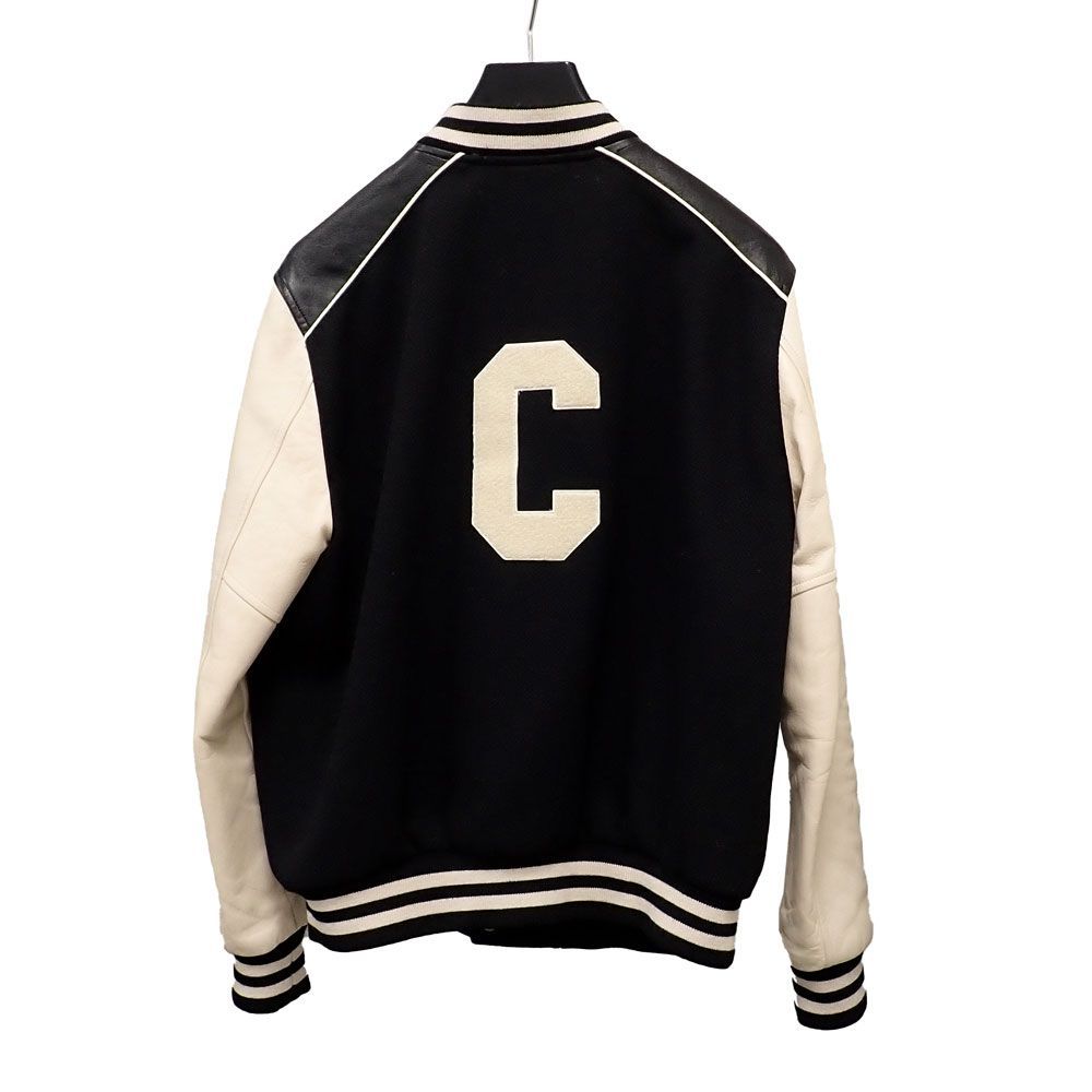 CELINE クラシック テディジャケット スタジャン グリーン