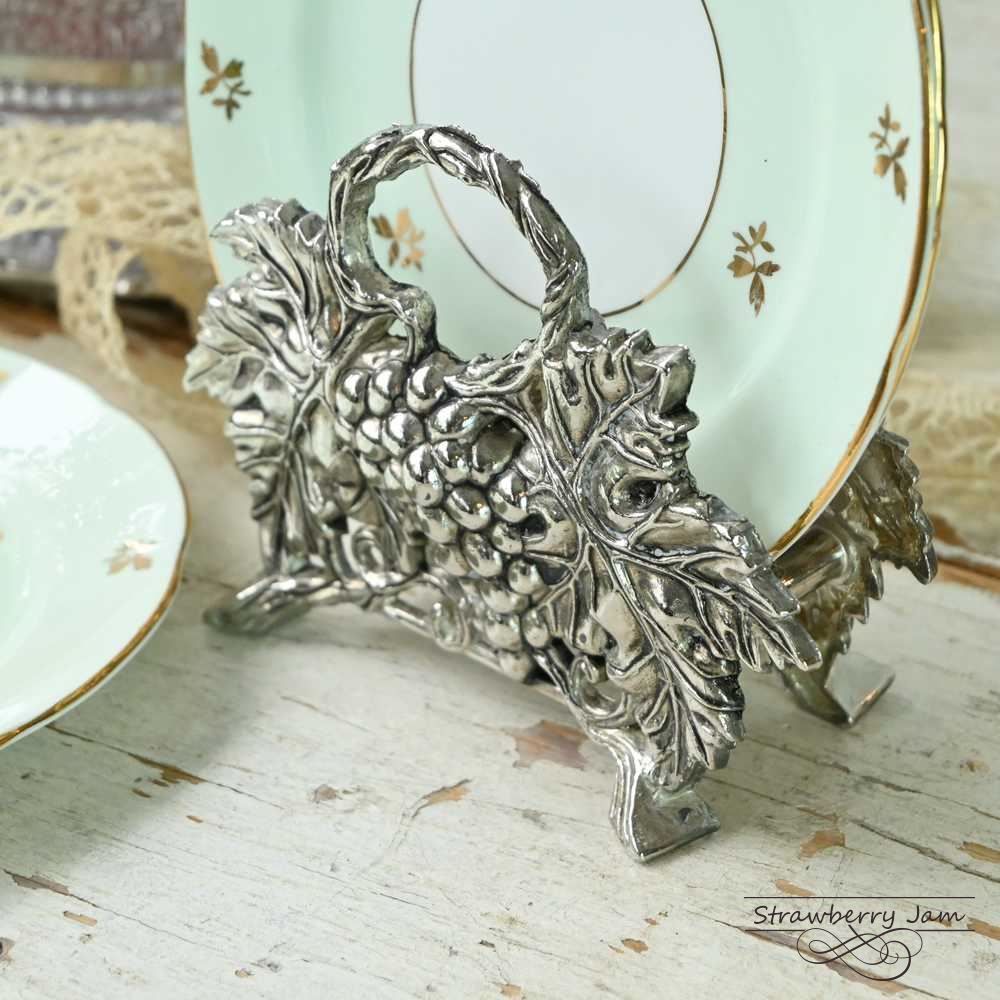 英国】ライオンのアイスペール ⁄ トング【シルバープレート】 英国