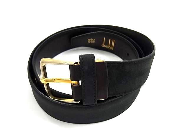 dunhill ダンヒル レザー ゴールド金具 ベルト 表記サイズ 36/90