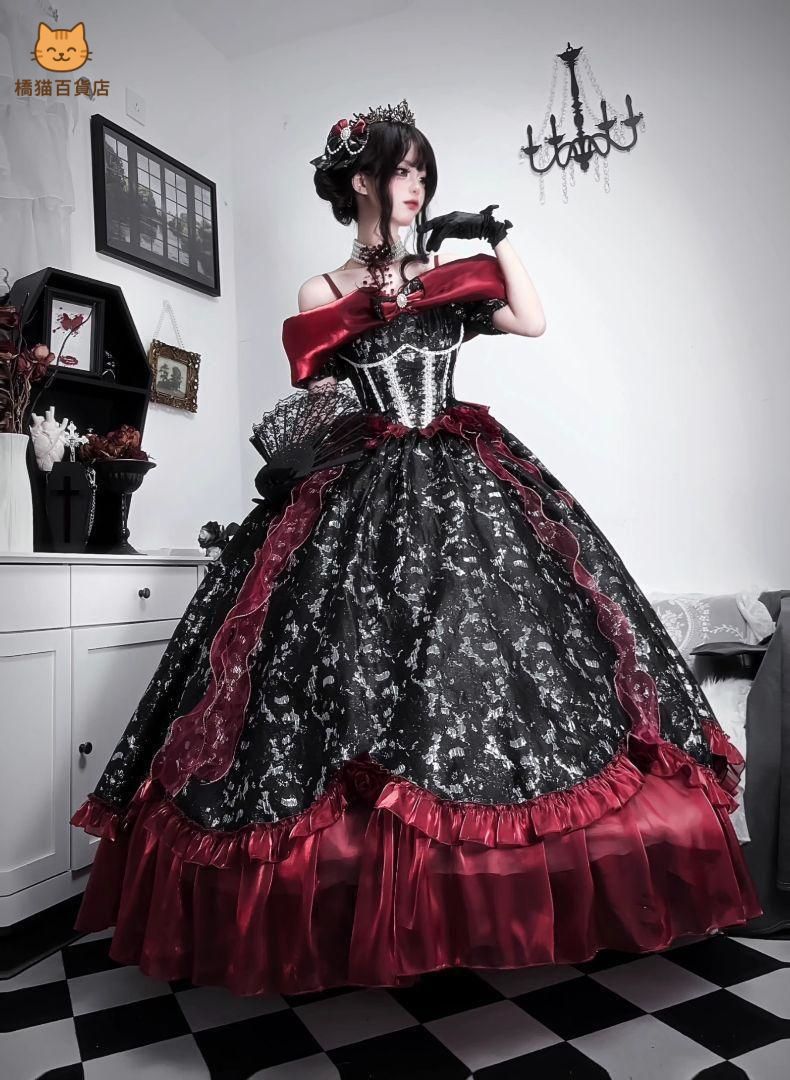 レディースウェア ドレス コスプレ lolita オリジナル 洋服 ロリータ ワンピース 学園祭 ステージ 撮影会 自撮り イベント