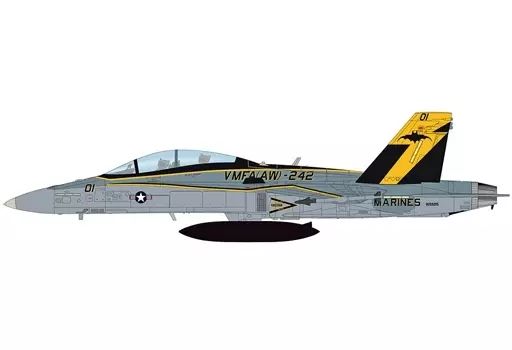【】ミニカー 1/72 F/A-18D ホーネット VMFA(AW)-242 バッツ 横田基地 2020 [HA3560]