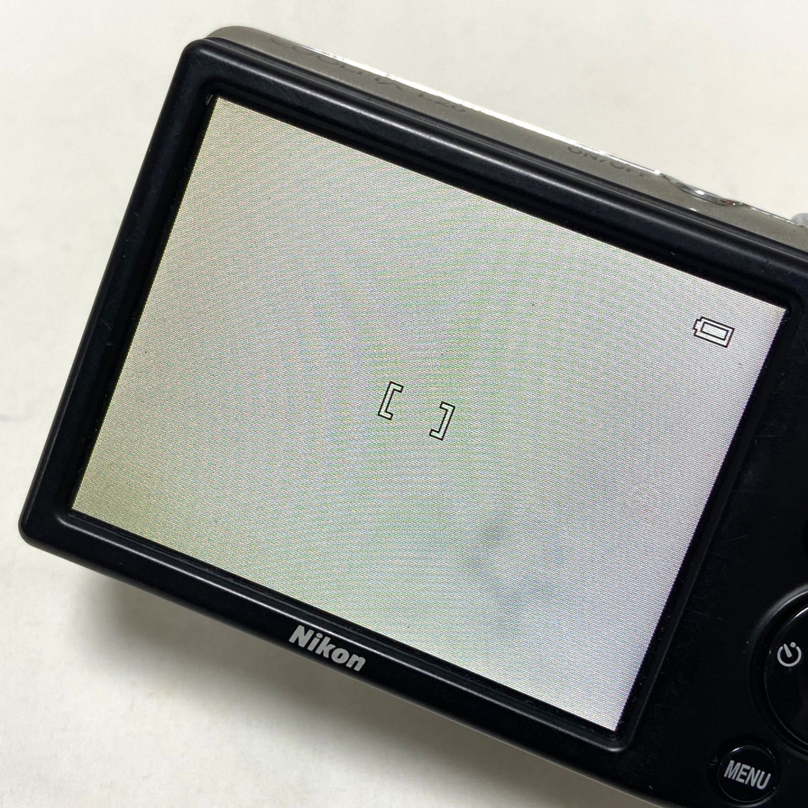 Nikon COOLPIX L26 ニコン クールピックス シルバー コンパクト 