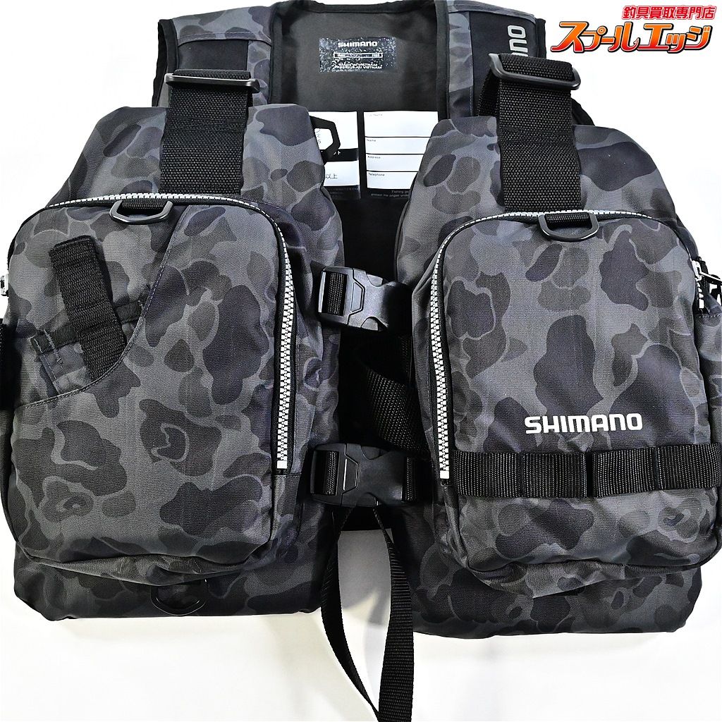 シマノ VF-068T ゲームベストライト F グレーダックカモ シマノ