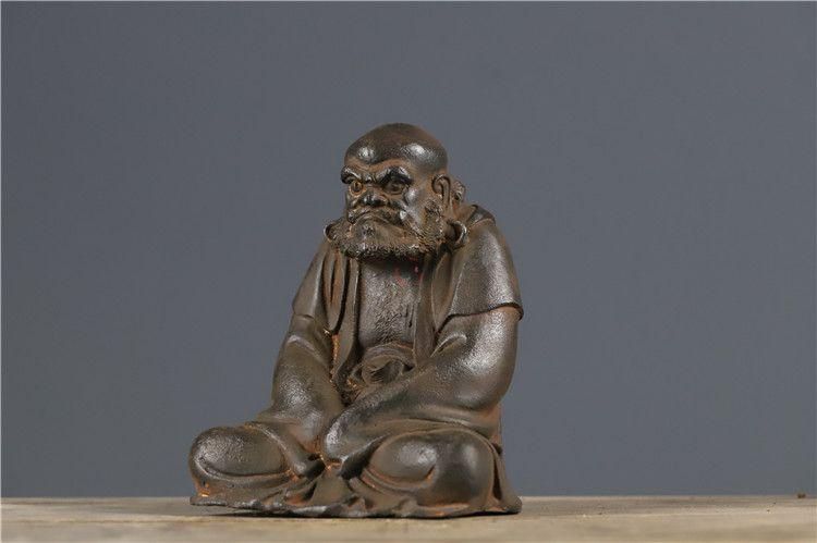 鉄器 鉄仏 菩提達磨祖師仏像 鎮宅辟邪 開運風水 招財 置物 工芸品 鉄器 鉄仏 菩提達磨祖師仏像 鎮宅辟邪 開運風水 招財 置物 工芸
