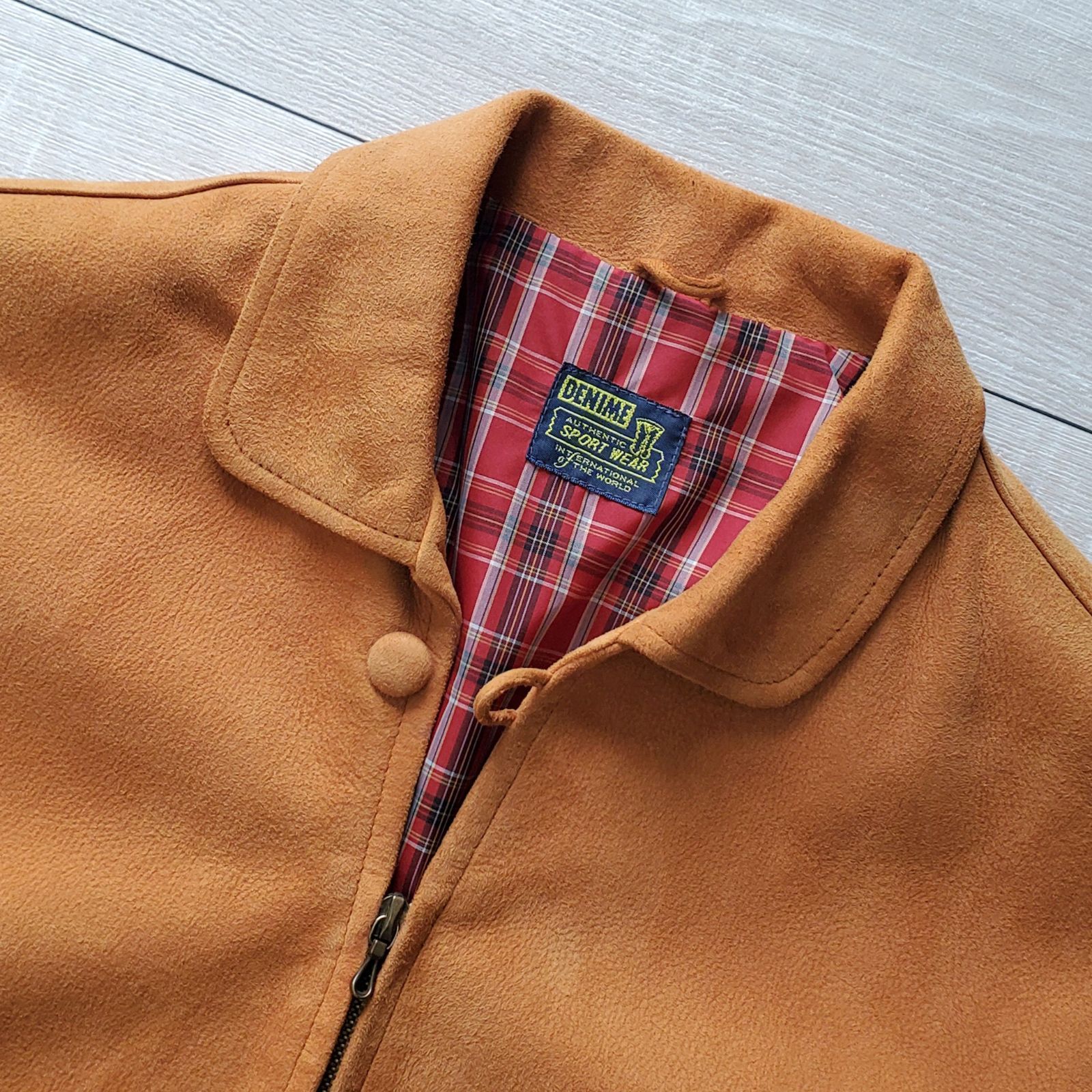 DENIME 旧ドゥニーム□美品 90s vintage 最初期 羊革 ヌバックレザー