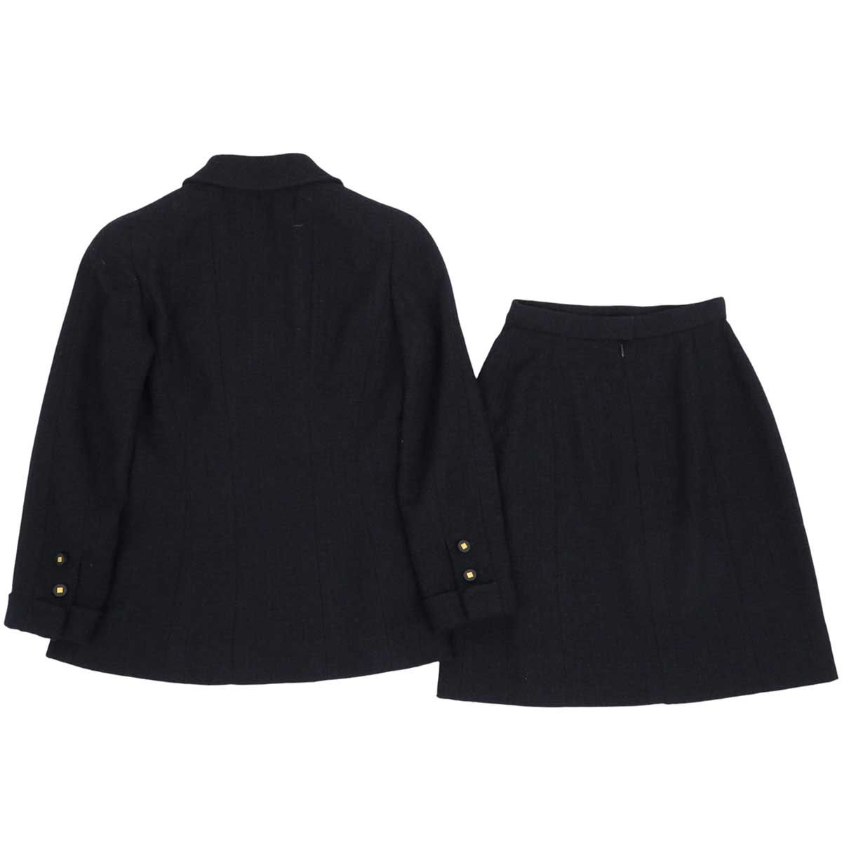 シャネル ヴィンテージ ココマーク ツイード セットアップ P08103V04999 P08103V04999 レディース ネイビー CHANEL アパレル 小物