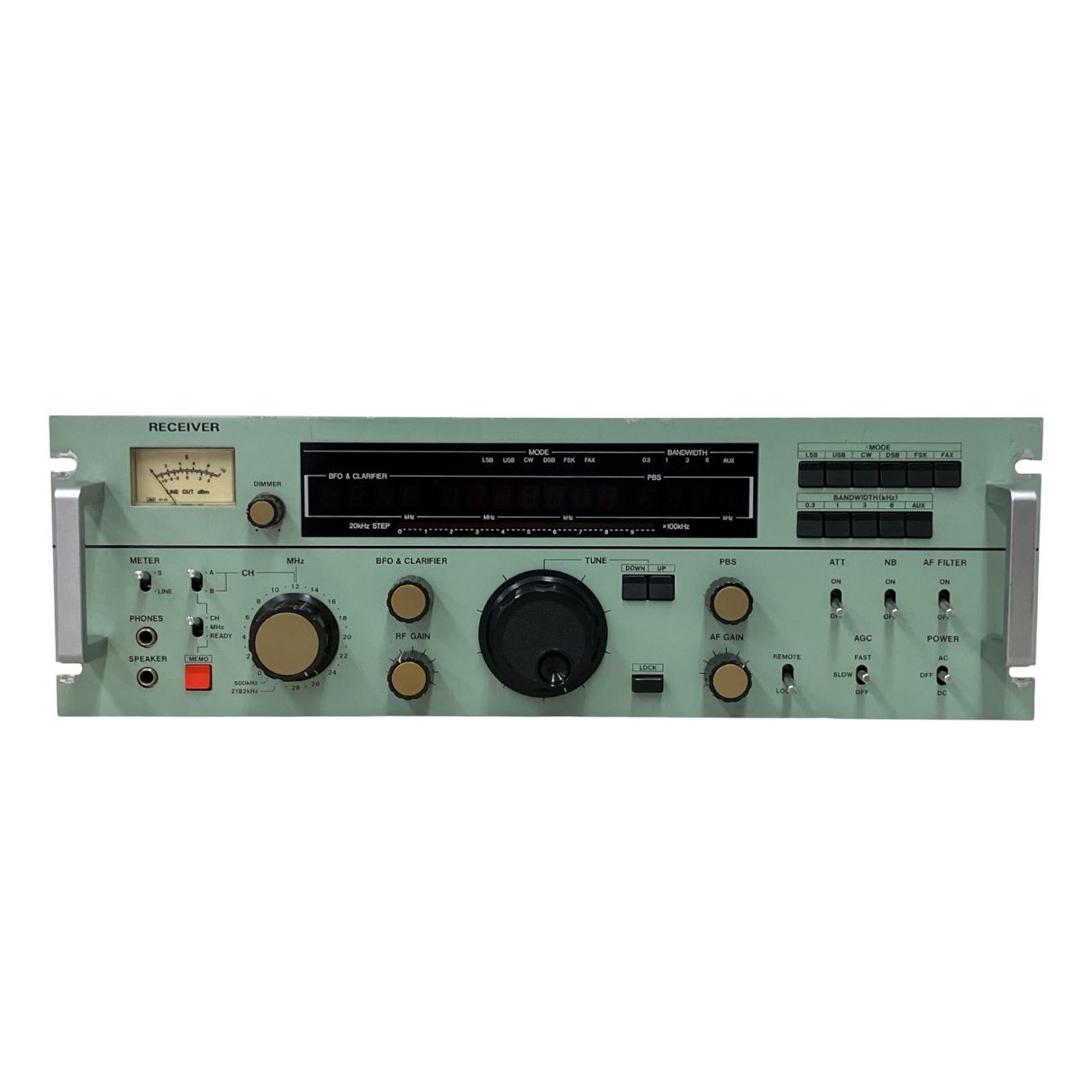 日本無線 NRD-93A 1990年製 受信機 レシーバー Japan Radio 無線機 ジャンク M10464423