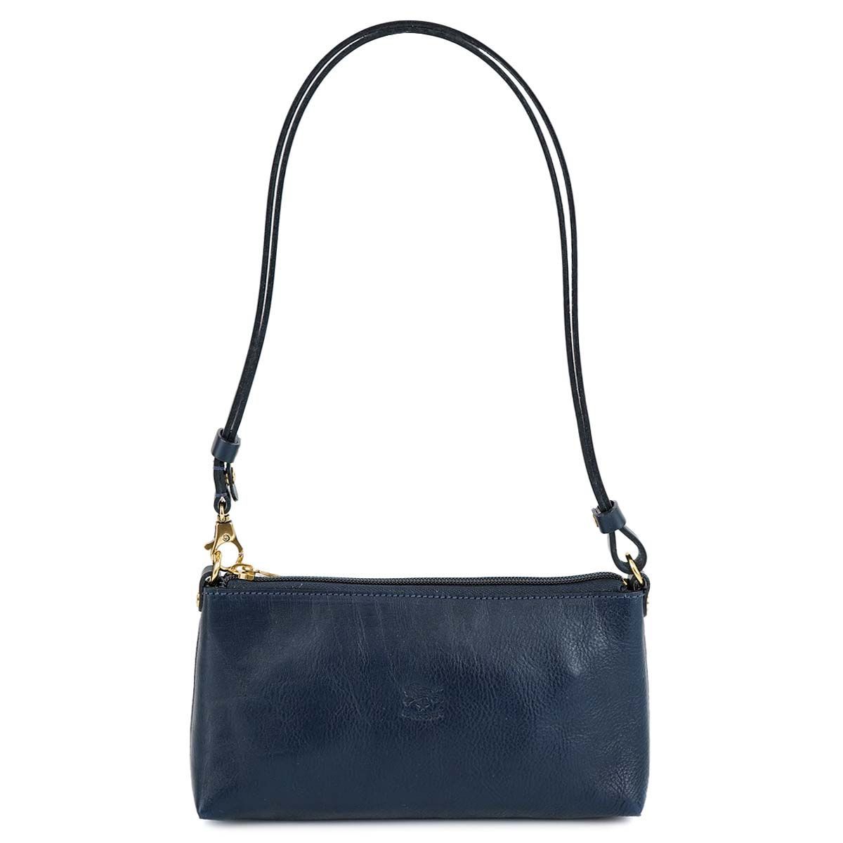 IL BISONTE イルビゾンテ ショルダーバッグ BSH091 PVX001 SHOULDER BAG SMALL レディース 女性 クロスボディ 鞄 BL152 CIPRESSO ネイビー