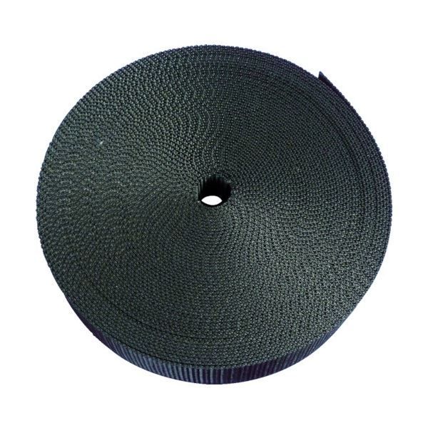 まとめ) TRUSCO ナイロン平ベル 1.6t×30mm×5m 黄色 TNB305 (まとめ