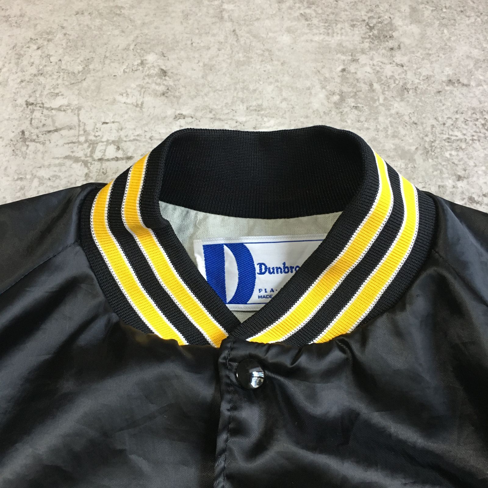 80s USA製 Phenix ” BORON RODS ” Nylon Stadium Jacket フェニックス ボロン ロッド フィッシング  バックプリント ワッペン ナイロンスタジャン サテン ベースボールジャケット - メルカリ