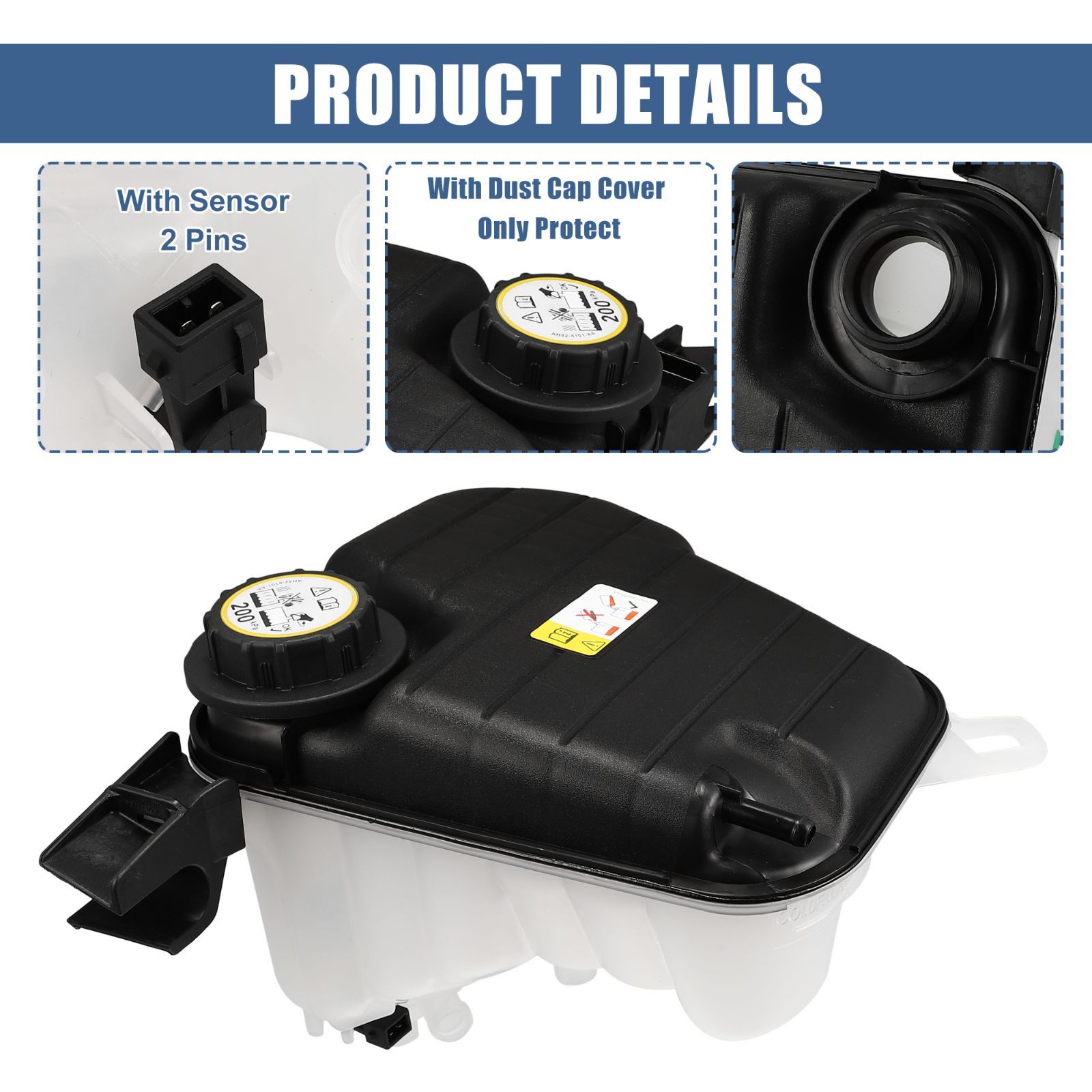 クーラントラジエーターリザーバータンク