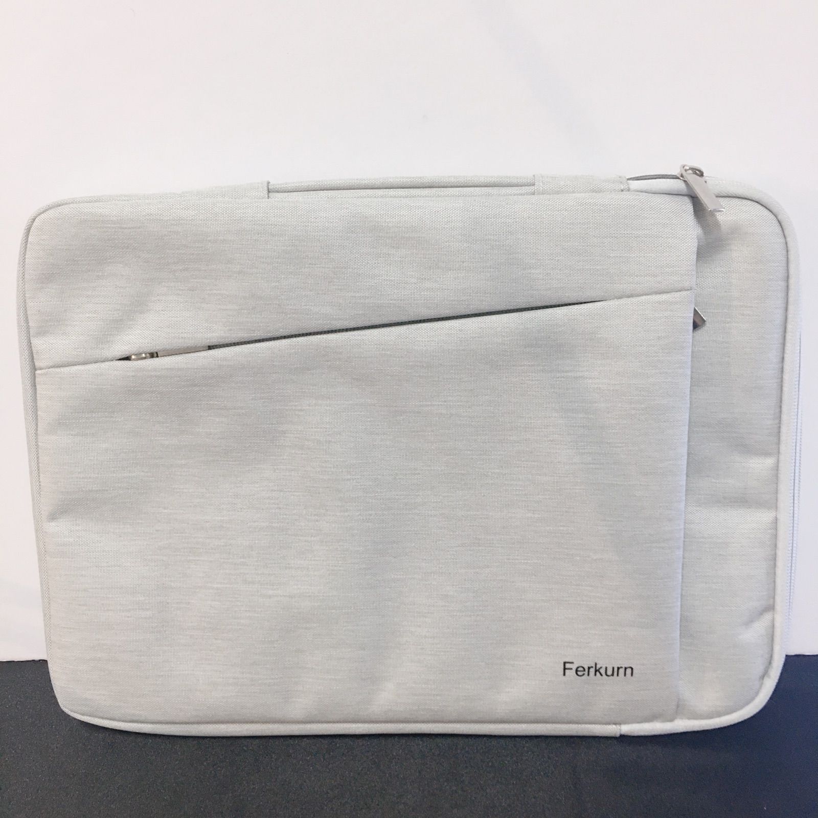 【美品】Ferkurn パソコンケース ビジネスバッグ 14インチ ホワイト 美品】Ferkurn パソコンケース ビジネスバッグ 14インチ ホワイト