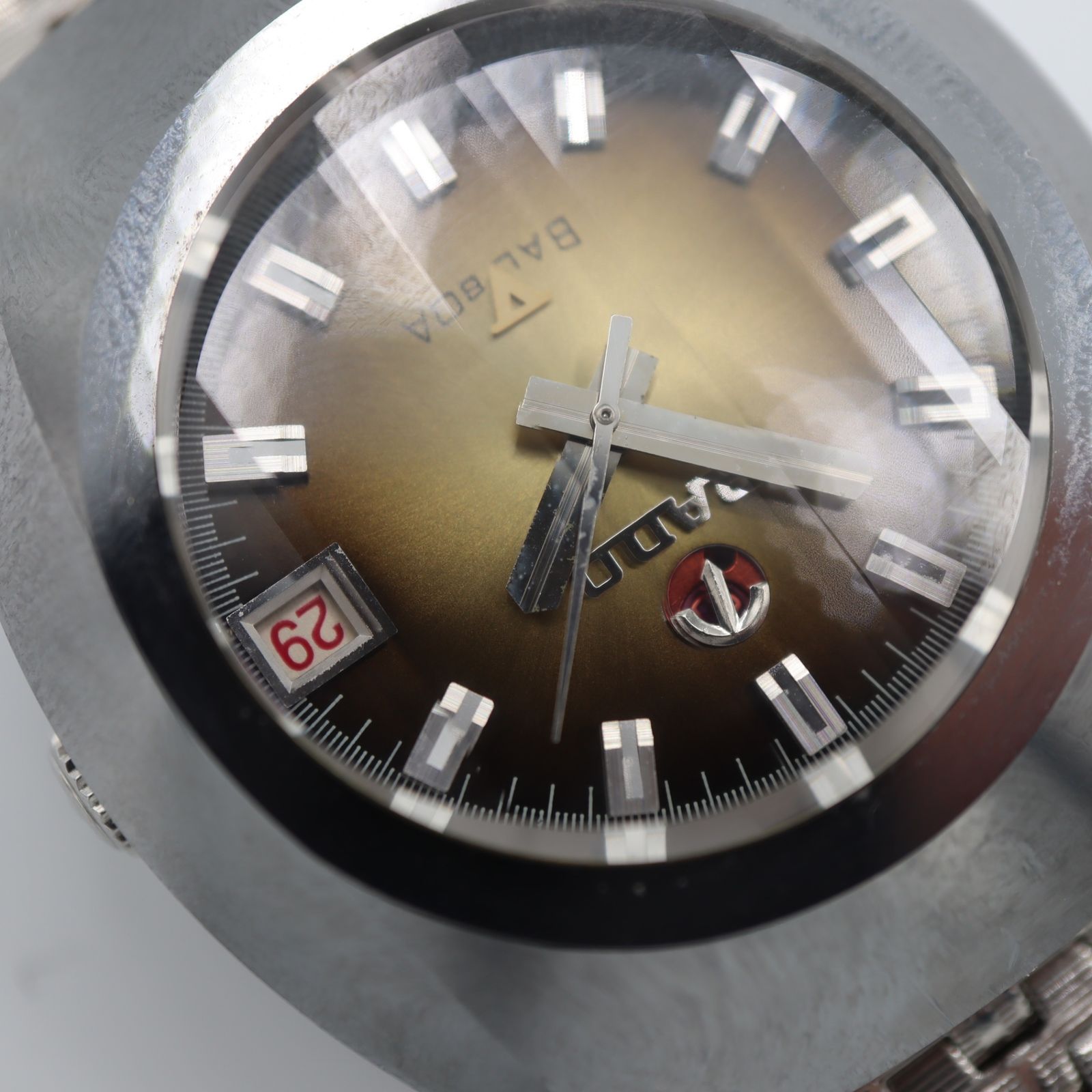 腕時計 稼働 RADO ラドー BALBOA バルボア 自動巻き ブラウン系色文字 