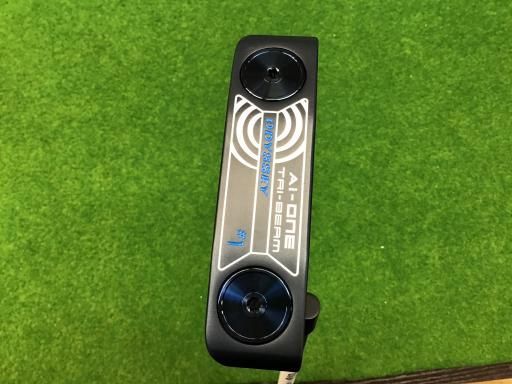 【中古】 オデッセイ Ai-ONE TRI-BEAM #1 34インチ パター PT STROKE LAB 90 スチール (フレックスその他) メンズ 男性用 右利き 右用 Bランク ゴルフクラブ