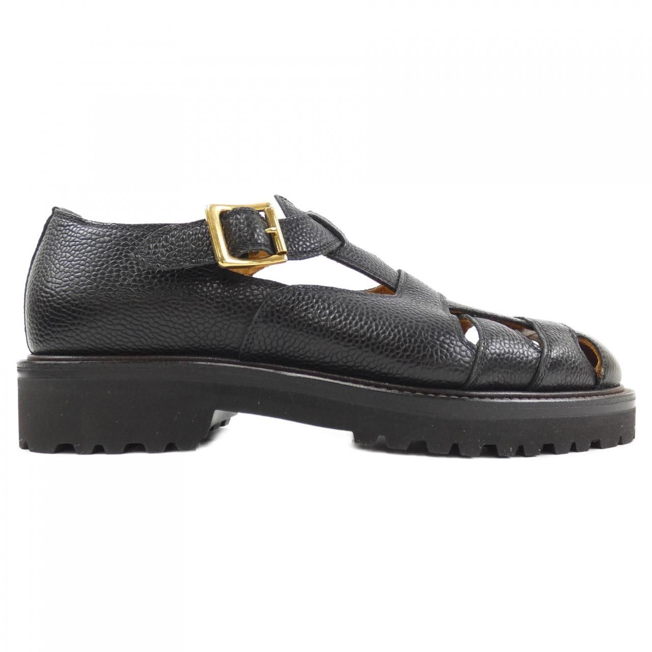 WH、ダブルエイチ、ヒロシツボウチ、干場、サンダル、スタッズ、レザーサンダル ダブルエイチ WH サンダル