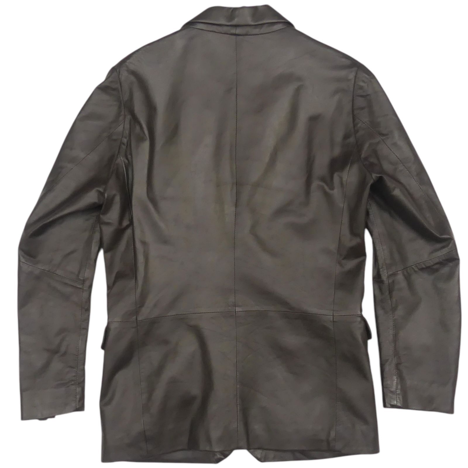 BEAMS ビームス レザーテーラードジャケット