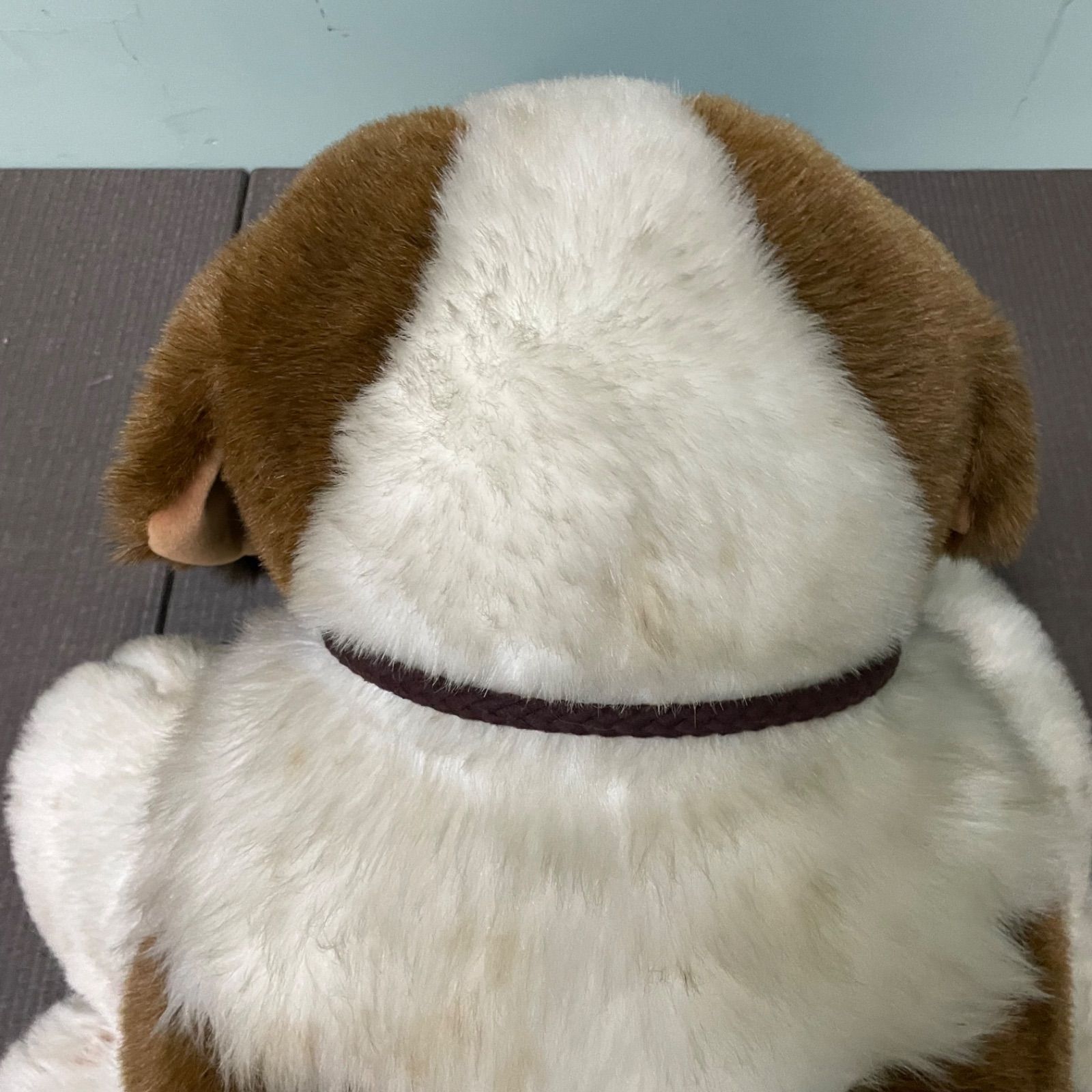 ♭ 特大 大型 ぬいぐるみ 犬 セントバーナード 人形 マスコット 置物