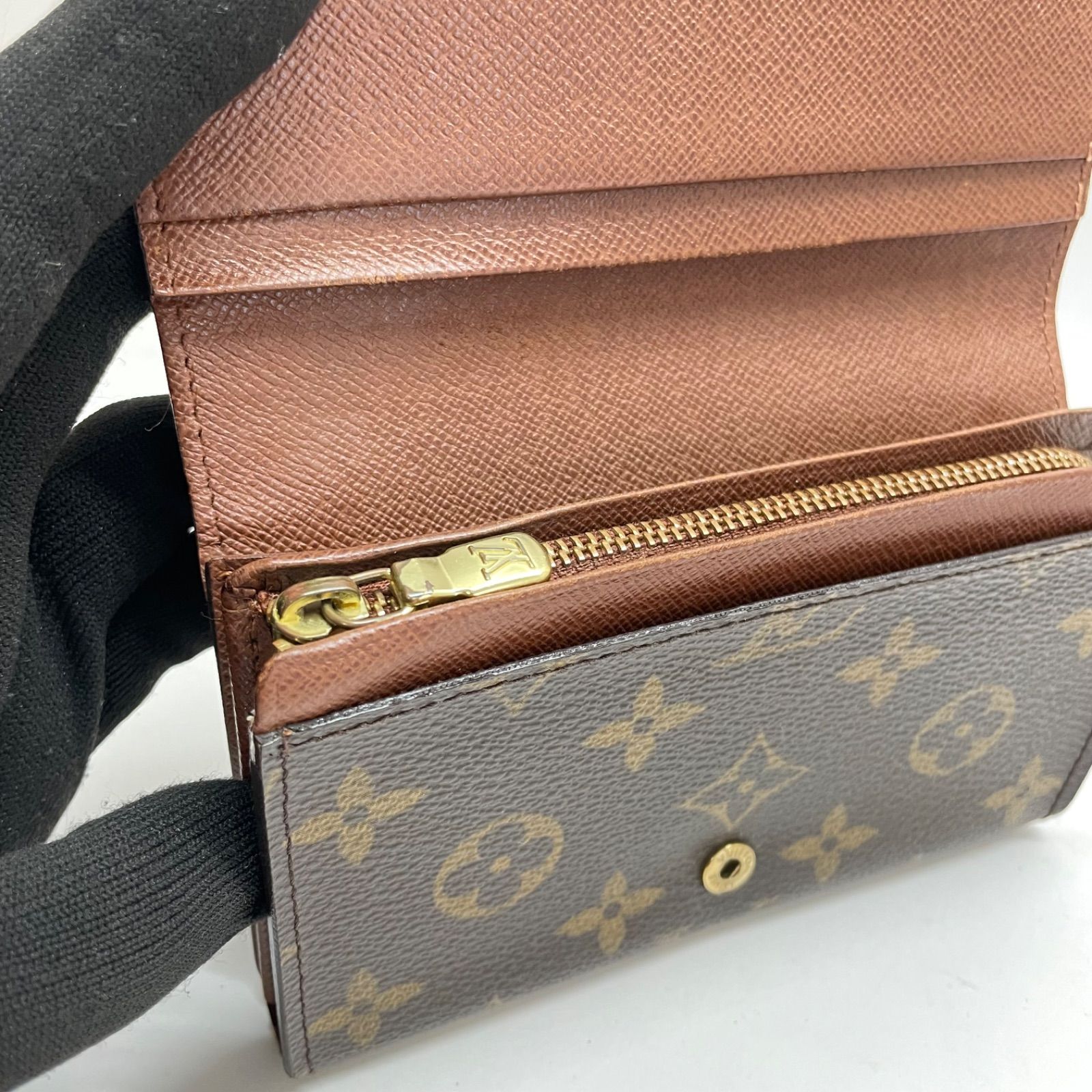 1805 LOUIS VUITTON ルイヴィトン モノグラム 折り財布 トレゾール