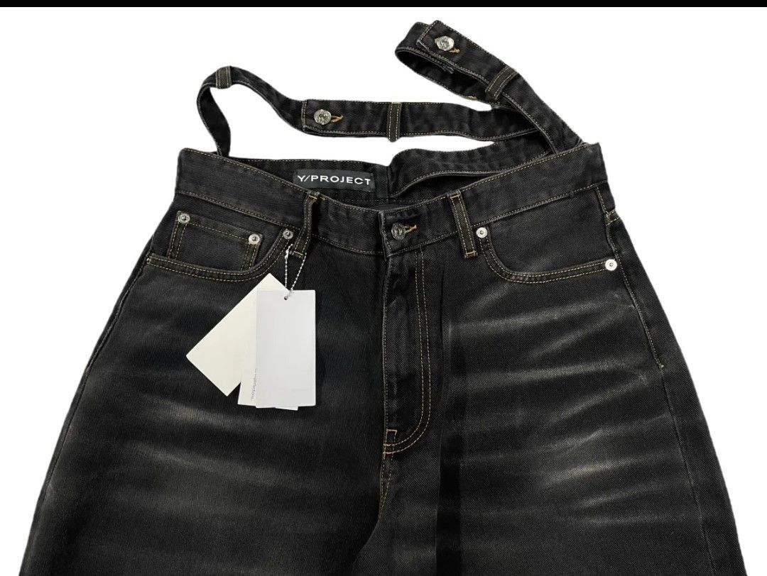Y/Project マルチウエストジーンズ　サイズ30 yproject denim 30 ブラック マルチウエスト ジーンズ