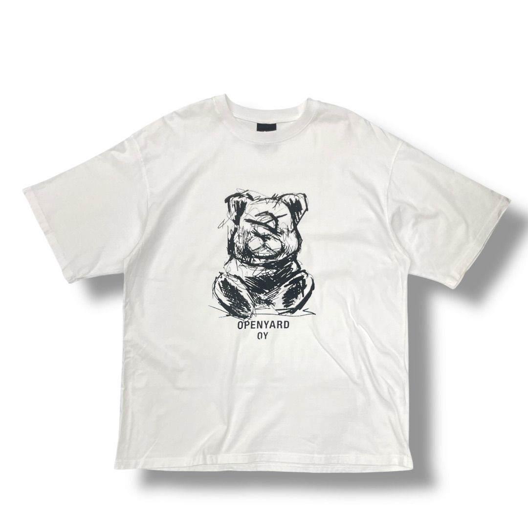 oy tシャツ 白 クマ OY オーワイ SKETCH ODOLLY 半袖Tシャツ スケッチオードリー