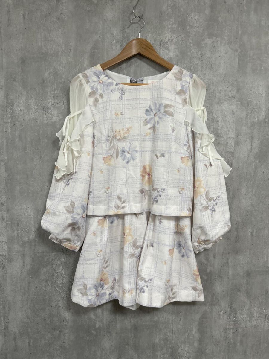 リズリサ 花柄オールインワン 激レア LIZLISA 花柄 オールインワン LIZ