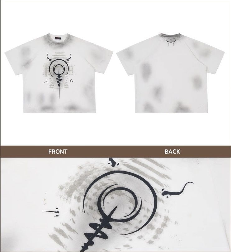 PERSONSOUL Animals T-Shirt ダメージ加工 半袖Tシャツ - メルカリ