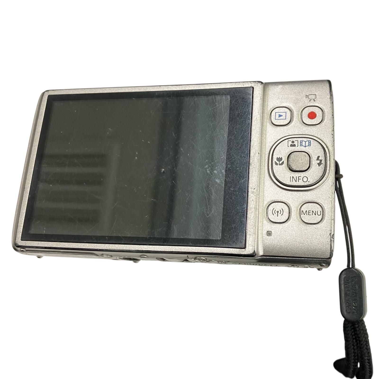 118011 動作未 canon キャノン デジタルカメラ シルバー IXY 650