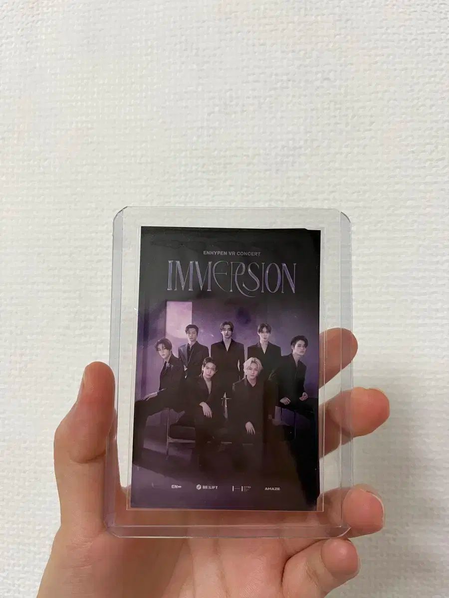 ENHYPEN(エンハイプン・エナプ) VR コンサート ソンフン(SUNGHOON) トレカ