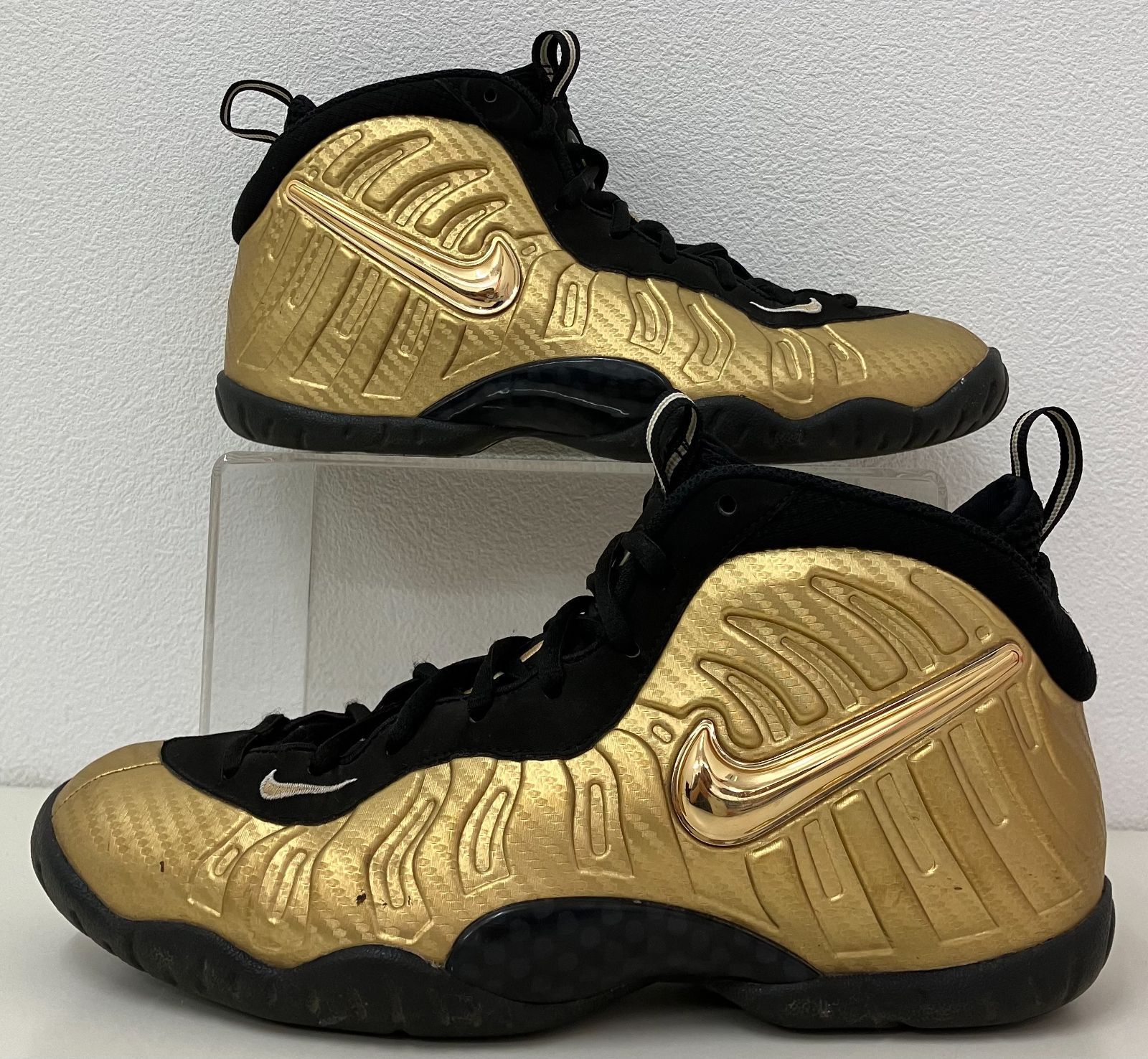 24.5cm スニーカー Nike GS Air Foamposite Pro "Metallic Gold" ナイキ GS エアフォームポジット プロ "メタリック ゴールド" 644792-701