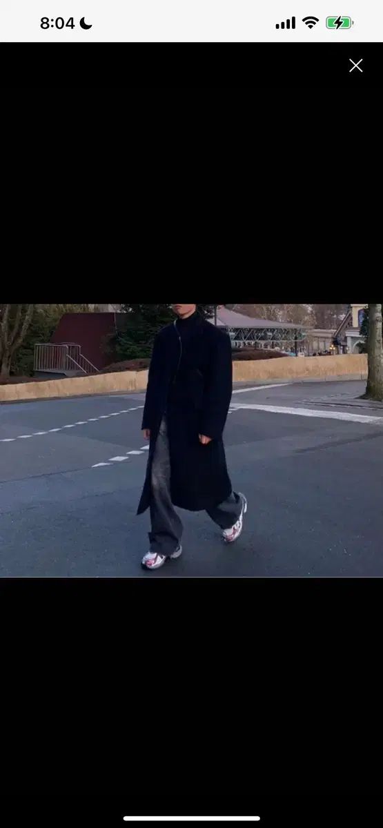 【雷市場（ポンジャン）商品韓国直送】 ご挨拶ニューフェルド オーバーサイズコート L サイズ