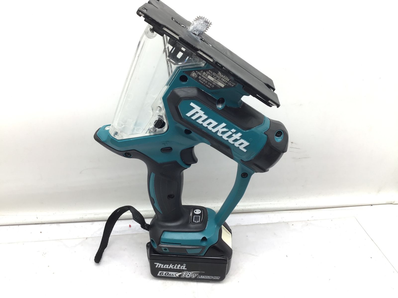 中古品】☆Makita/マキタ 18v充電式ボードカッタ SD180DRGX