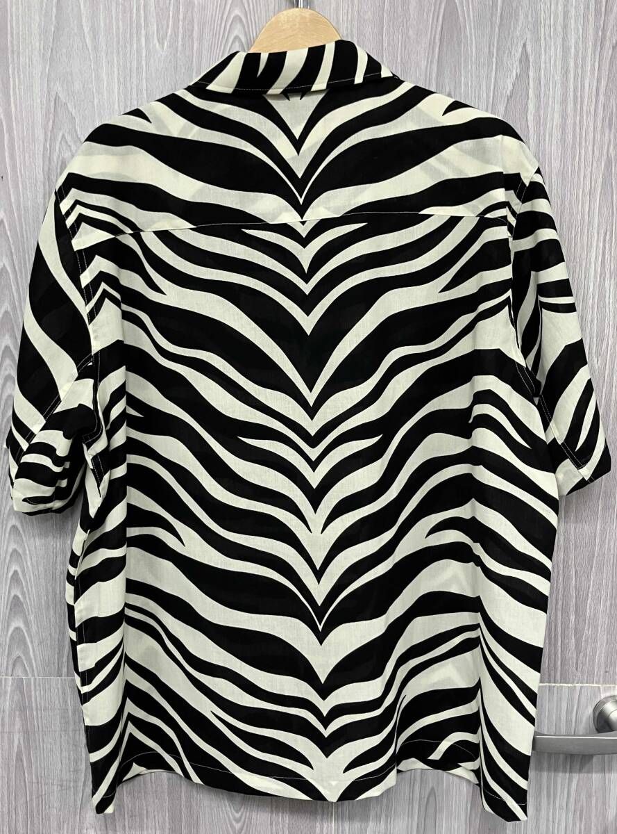 GANGSTERVILLE ギャングスタービル GSV-23-SS-16 ZEBRA S S Shirt 半袖シャツ ゼブラ柄 サイズXL