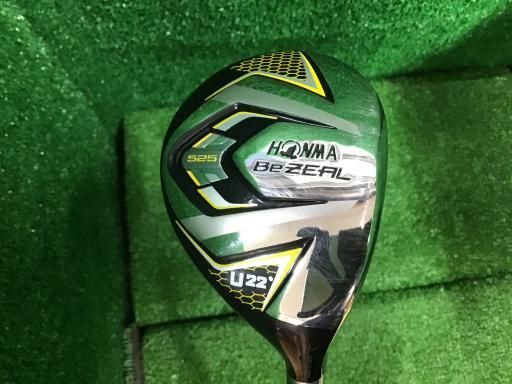 本間ゴルフ Be ZEAL 525 22° ユーティリティ UT VIZARD for Be ZEAL ユーティリティ フレックスSR メンズ 男性用 右利き 右用 Cランク ゴルフクラブ