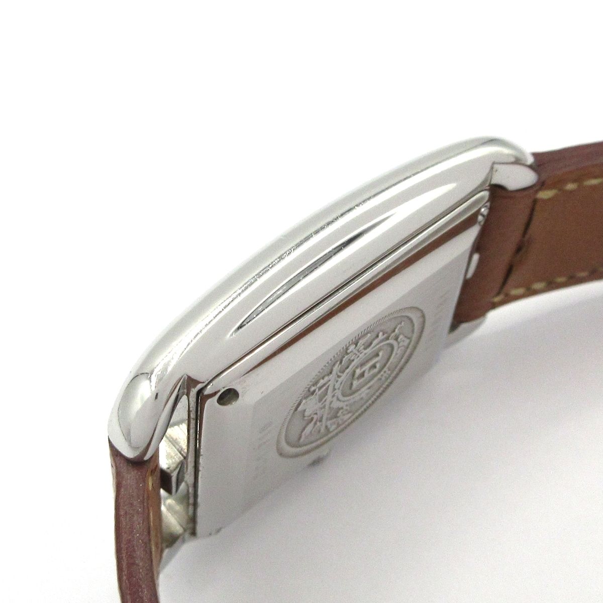 HERMES エルメス 腕時計 ケープコッド CC1.710 ボーイズ SS|革ベルト 白 NICORILABO_COM