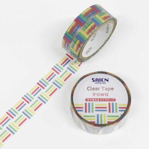 3営業日で発送 2025年冬 クリアテープ irowa 三崩し さんくずし 15mm HR0014 入数 20