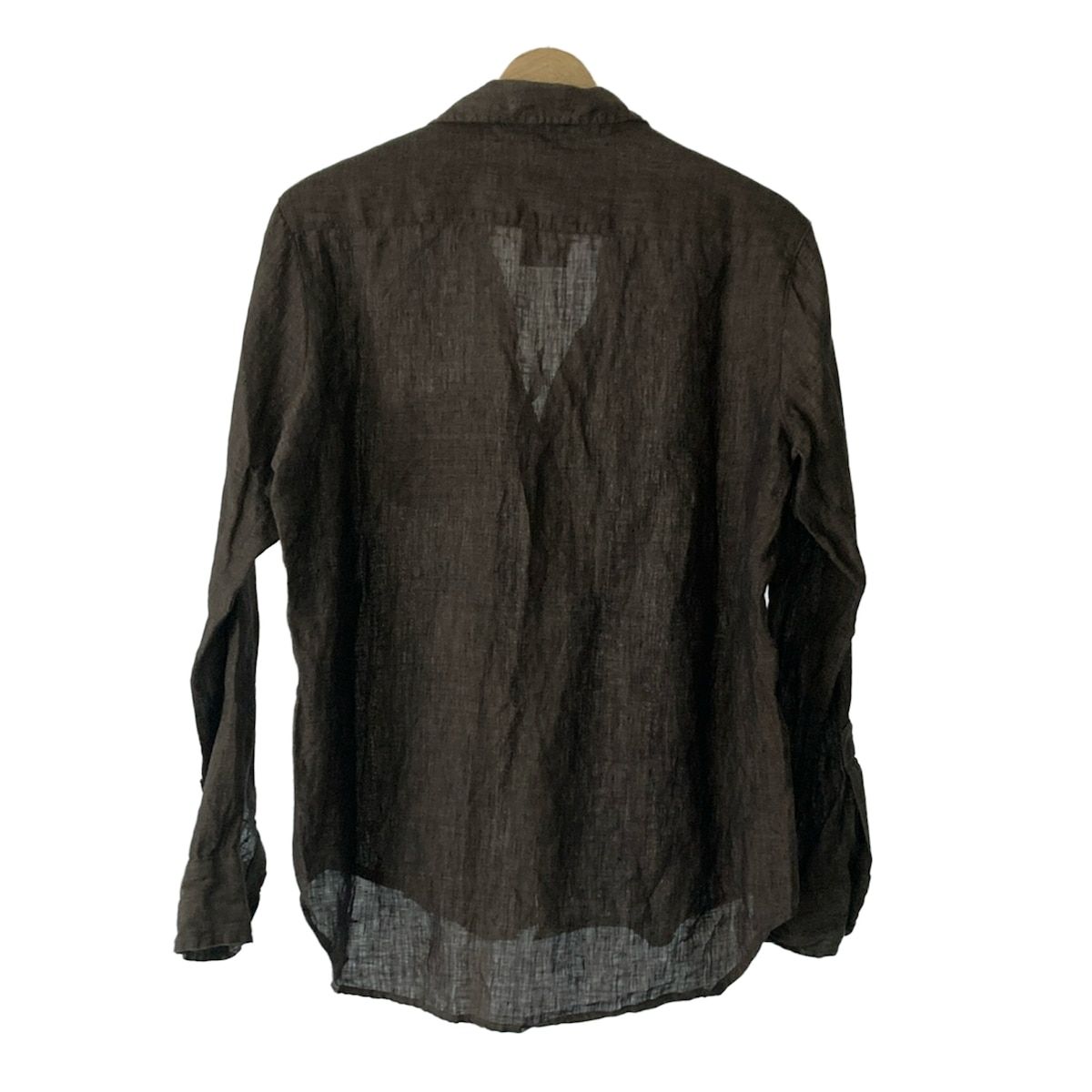 Frank-Eileen フランク-アイリーン 長袖シャツ サイズXS メンズ - ダークブラウン RonHerman