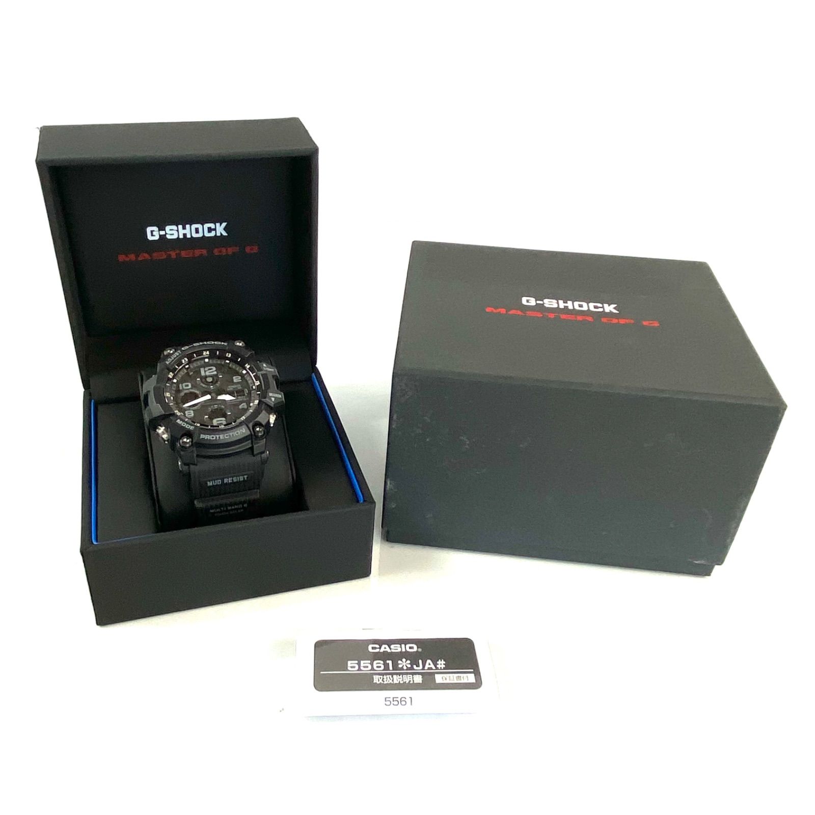 メーカー直売】 5561 G-SHOCK マッドマスター 美品！ GWG-100-1AJF