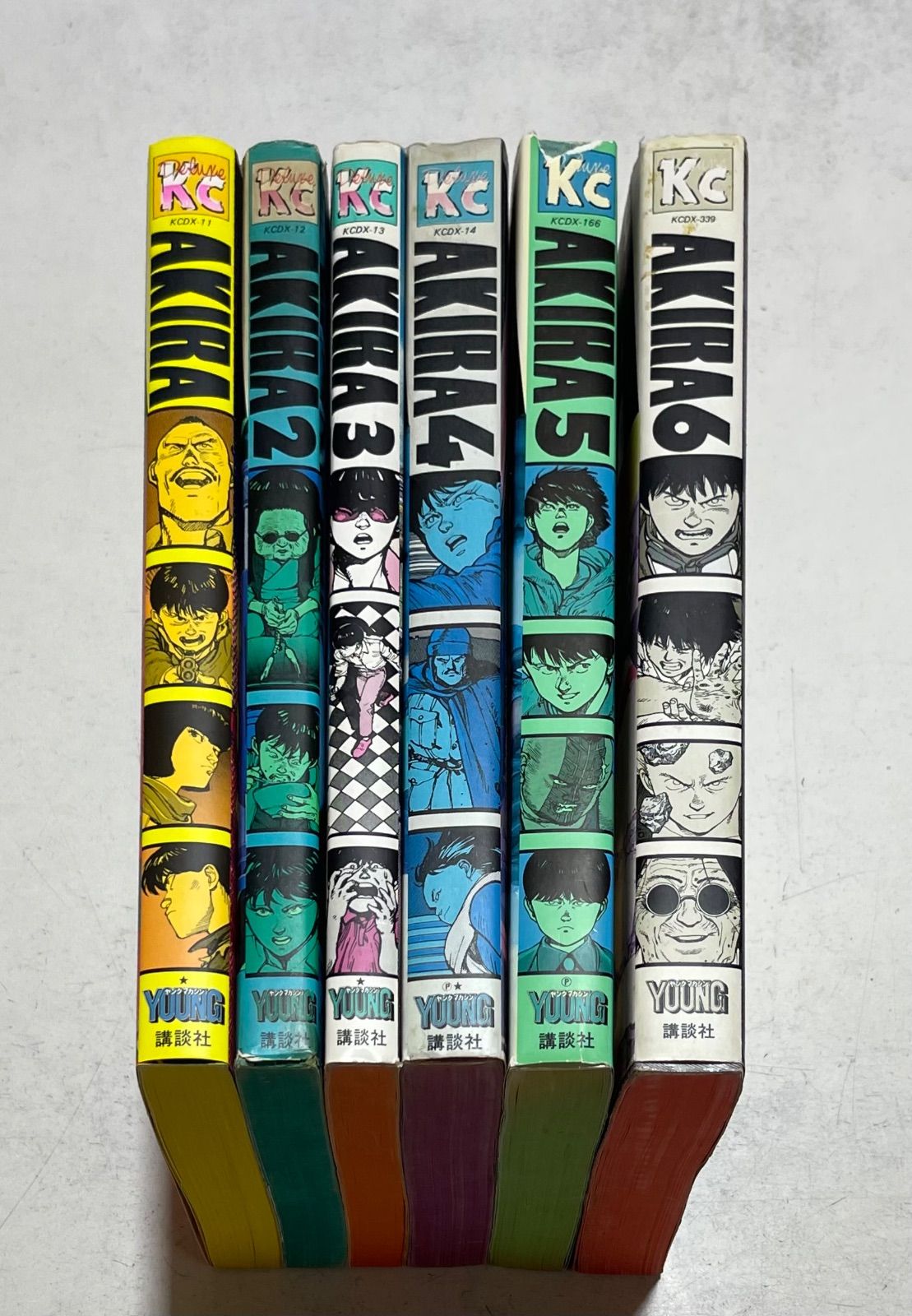 AKIRA アキラ 完全版 全6巻 全巻セット 送料無料 全初版 漫画 大友克洋