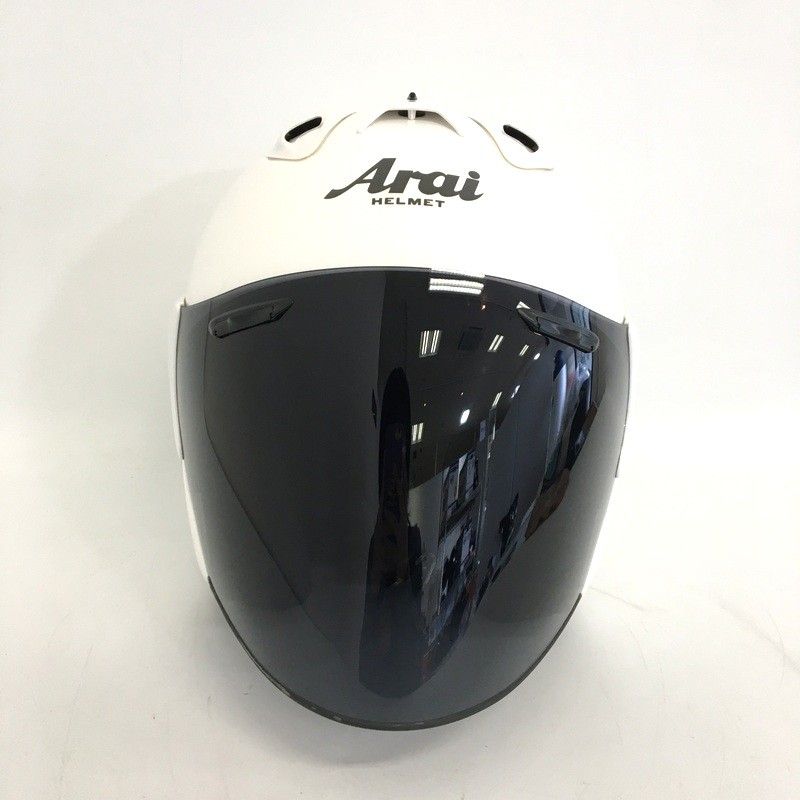 Arai SZ-RAM3 ジェットヘルメット 除菌消臭済 白 ホワイト M