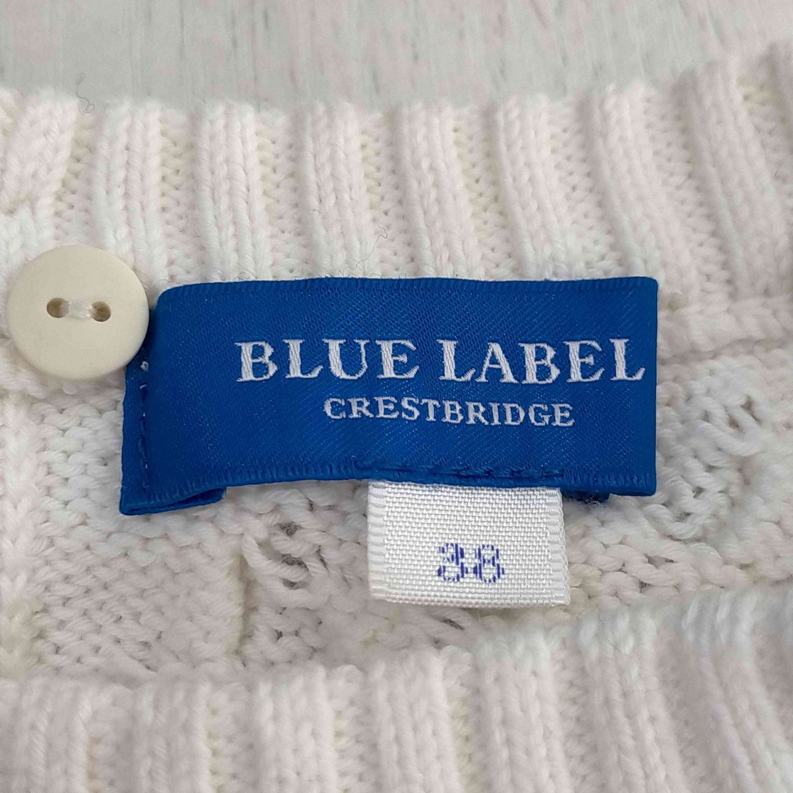 BLUE LABEL CRESTBRIDGE ニット セーター レディース ブルーレーベル