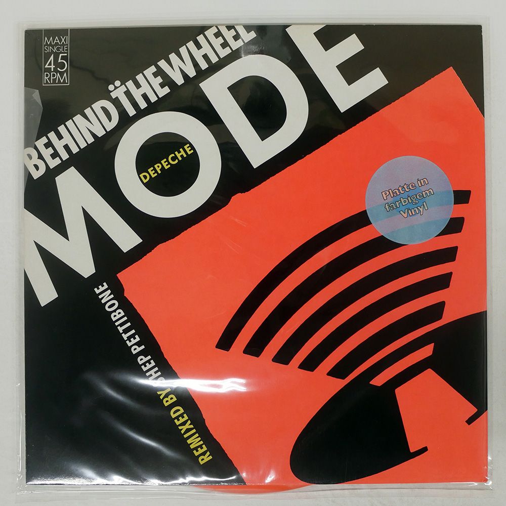 ドイツ盤 DEPECHE MODE BEHIND THE WHEEL REMIXED MUTE INT126875 12