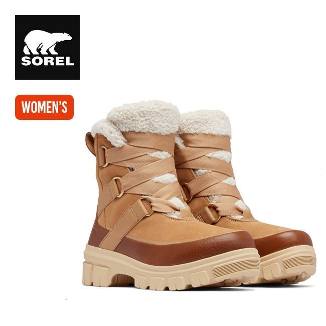 新品】SOREL ソレル ティボリ5 リゾートWP タウニーバフ／セラミック