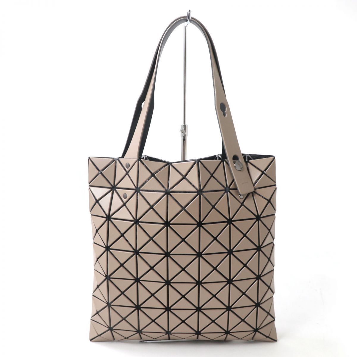 未使用品☆正規品 BAOBAO ISSEY MIYAKE バオバオ イッセイミヤケ BB21-AG507 プリズムマット ルーセント トートバッグ  ブラウンベージュ - メルカリ