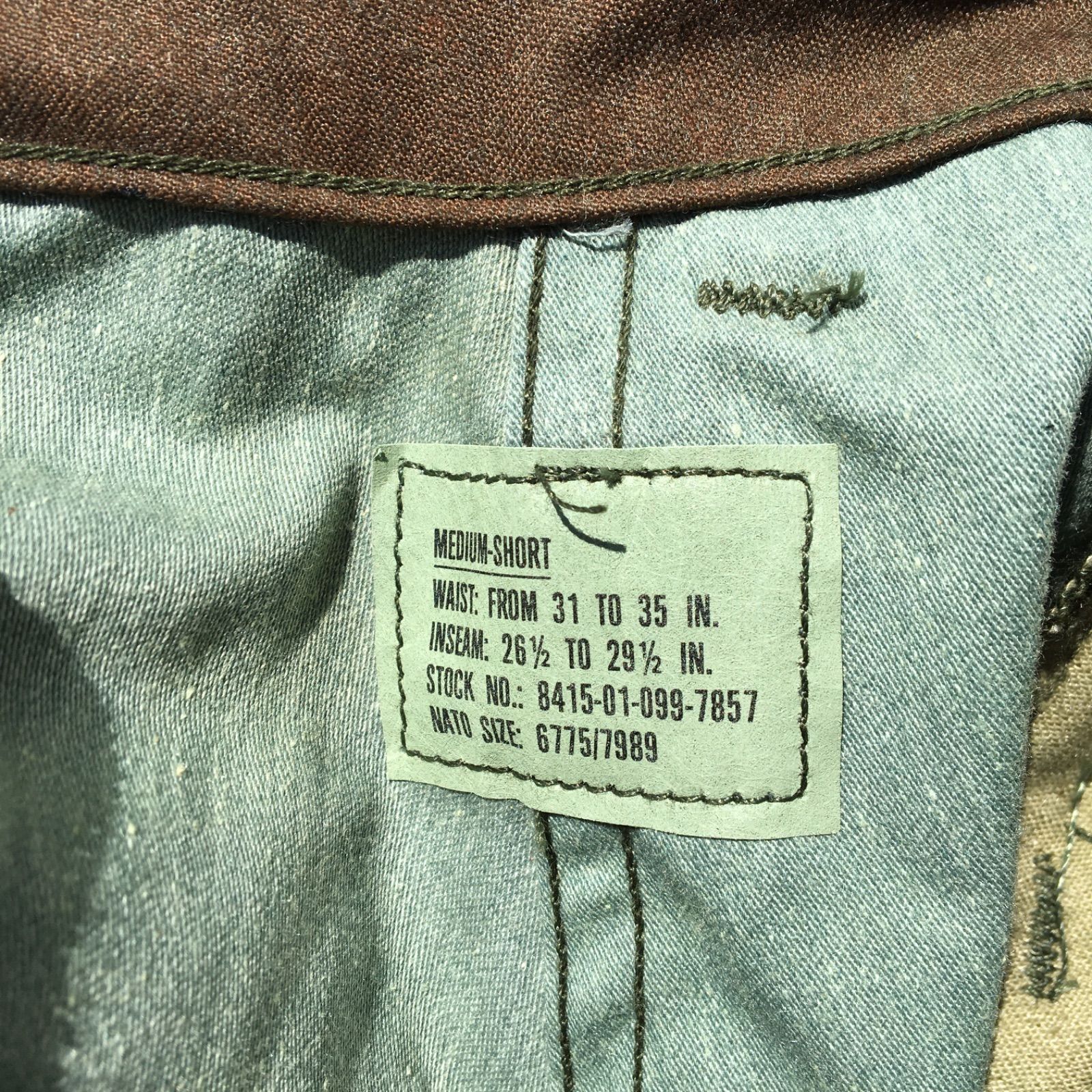 【DEADSTOCK】【US ARMY】80's Vintage 米軍実物 M-65 ウッドランドカモ フィールドカーゴパンツ ミリタリーパンツ US-M-S