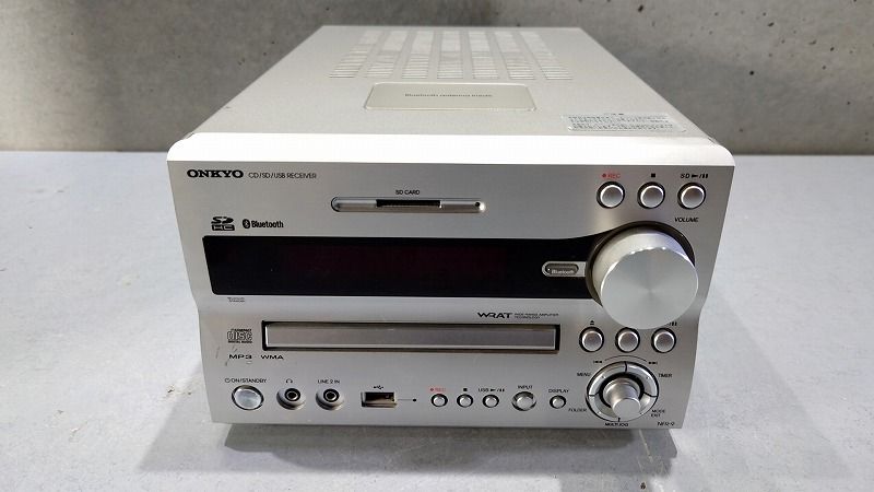 ☆状態良好☆ ONKYO オンキヨー CD/SD/USBチューナーアンプ NFR-9(S) - メルカリ