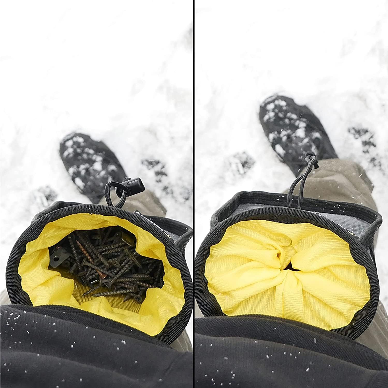 Joey Pouch PRO | クリップオンツールベルトバッグ ツール、ネジ、釘用 - 電気技師、HVAC技術者、配管工、大工、請負業者、便利屋、その他あらゆる商人に最適 - メタルクリップ [Joey Pouch Pro。] Amazon.co.jp: Holstery Joey ツールベルトバッグ - クリップ